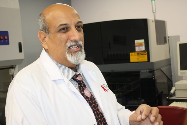 Professor Salim Abdool Karim is urging the South African government to focus HIV prevention efforts on women between the ages of 15 and 24, and on men aged 25 to 35. (Darren Taylor/Special to The Epoch Times)